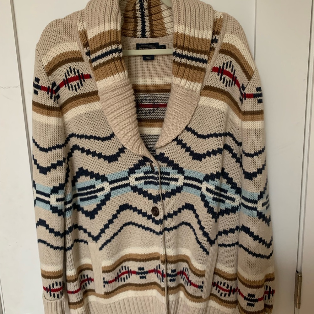 Pendleton Cardigan Sweater